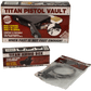 Titan Gun Safe Pistol Vault Bundle "Quick Access Vehicle Handgun Safe"